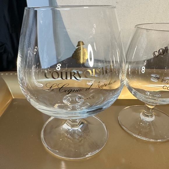 Courvoisier brandy cognac snifter glasses - Picture 3 of 5